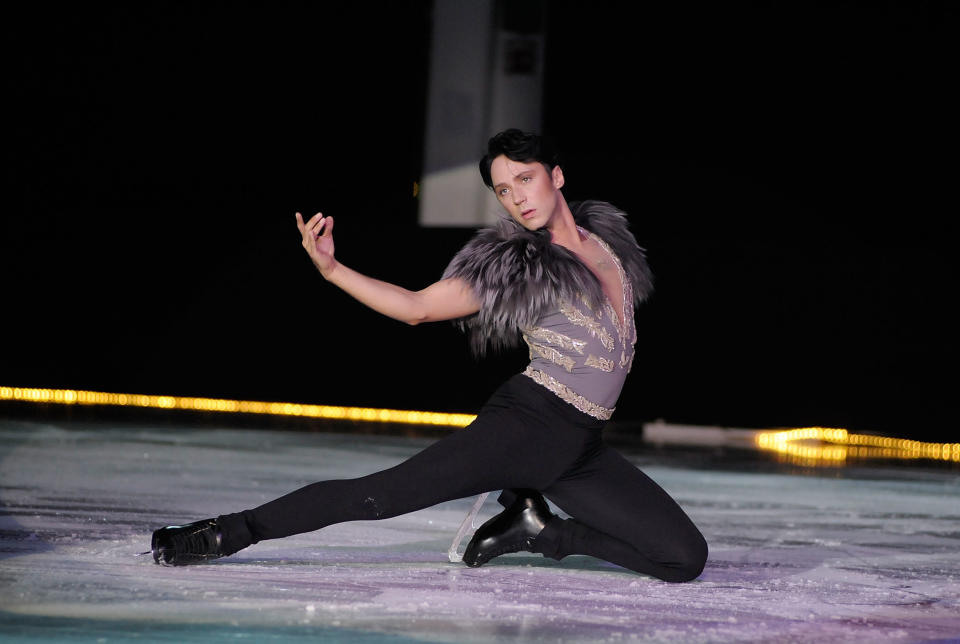 Performing at the&nbsp;Ice Theatre of New York: Dare to Be Different gala at Sky Rink, Chelsea Piers, on Oct. 24, 2011, in New York City.