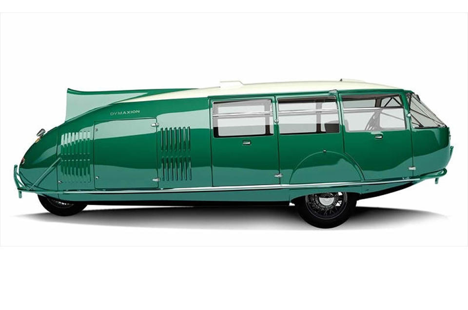<p>We’ve got a lot of odd cars here, but surely none matched the vision of this Dymaxion. For in the early 1930s American inventor <strong>Buckminster Fuller</strong> conceived a new people-carrying vehicle that could not also drive but also, in time, fly as well. It featured a rear-mounted Ford Flathead V8, but with front wheel drive, and three wheels in total, the single rear of which was steerable. This enabled party tricks – it could move to 90-degrees allowing the car to rotate – but also made it very hard to control at speed, as an early test driver discovered to his cost when he died in a crash, and the flying ambition was dropped.</p><p>It was all a bit too strange at a time when most people were focused on finding enough to eat in the Great Depression and interest dwindled; just one of the three produced survives and can be seen today at the National Auto Museum in Reno, Nevada. Famed architect Norman Foster produced a replica in 2010 (pictured); he worked with Fuller, a hero of his, from 1971 to 1983.</p>