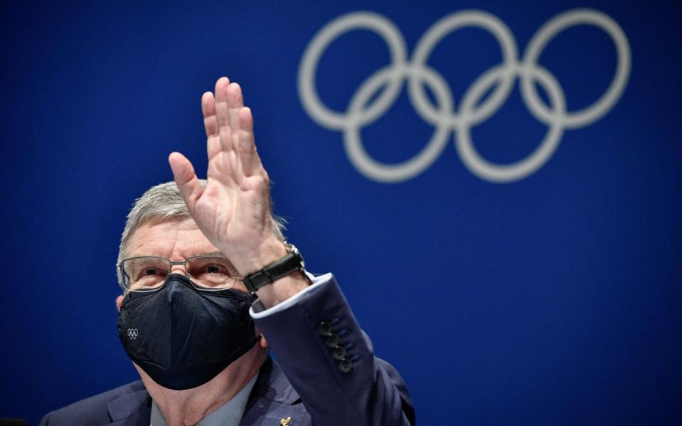 tokyo 2020 olympics team gb coronavirus isolation live - FABRICE COFFRINI /AFP