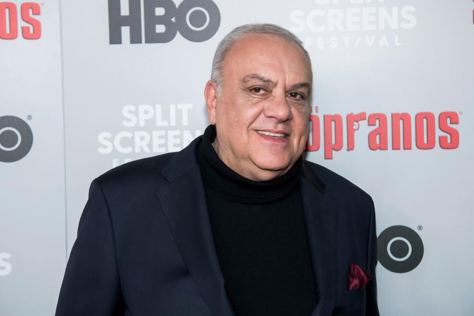 Vincent Curatola attends HBO's "The Sopranos" 20th anniversary at the SVA Theatre on Wednesday, Jan. 9, 2019, in New York. (Photo by Charles Sykes/Invision/AP)