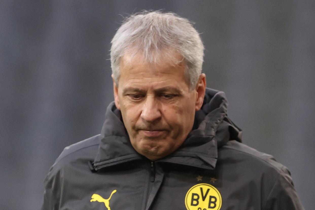 Lucien Favre had been expected to sign a three-year contract at Crystal Palace (Getty Images)
