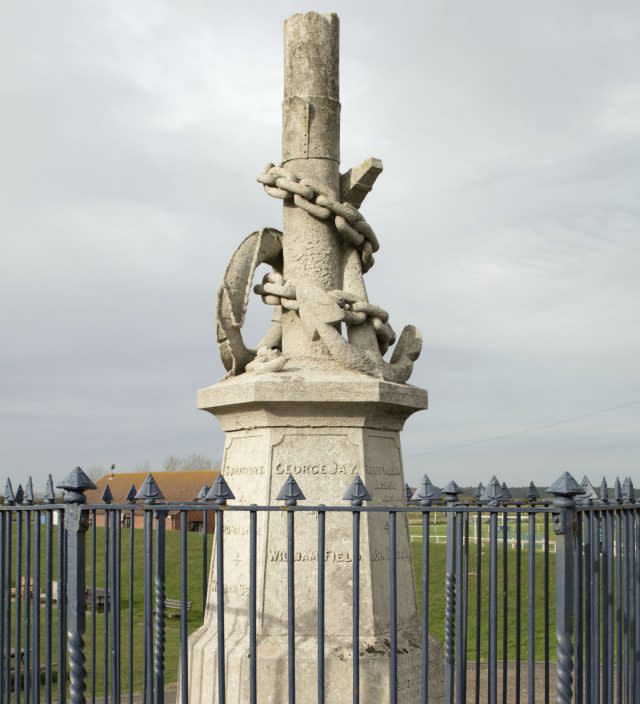 The Eliza Adams Lifeboat Memorial in Wells-next-the-Sea, Norfolk (Patricia Payne/Historic England/PA)