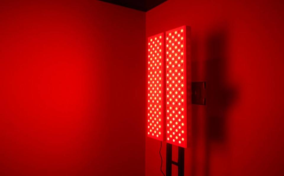 Red light therapy at Vitality Wellness in State College on Wednesday, June 12, 2024. 