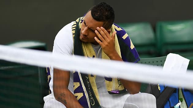 Nick Kyrgios. Pic: Getty