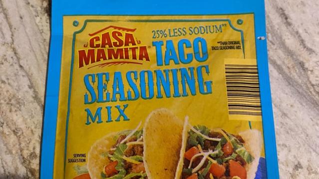 Original or Low Sodium Taco Seasoning Mix - Casa Mamita