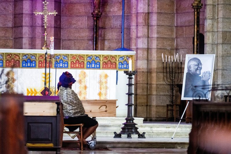 Archbishop Emeritus Desmond Tutu's funeral in Cape Town
