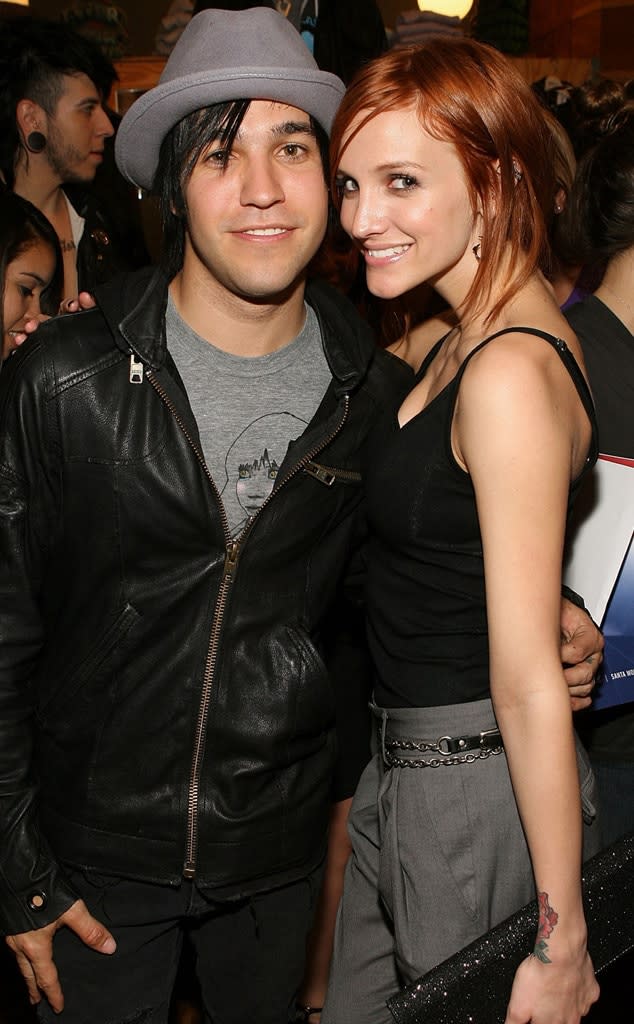 Ashlee Simpson and Pete Wentz