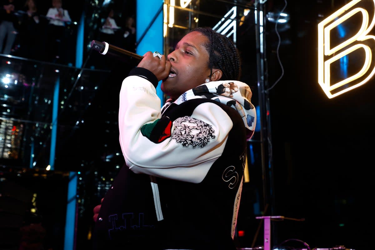 A$AP Rocky performing in New York in March (Getty Images)