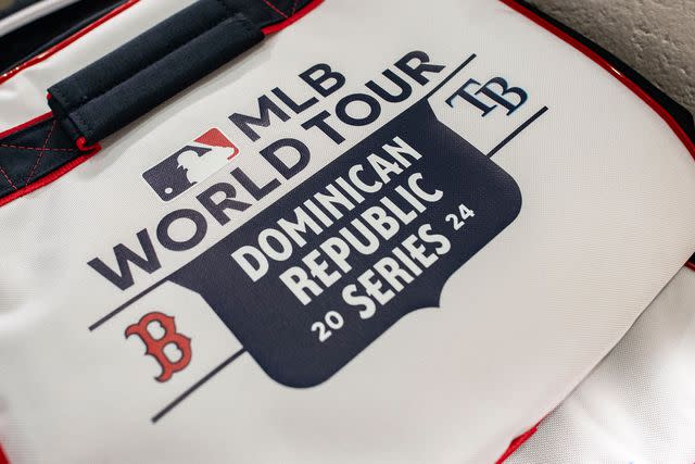 <p>Billie Weiss/Boston Red Sox/Getty </p> MLB World Tour, Dominican Republic Series 2024.