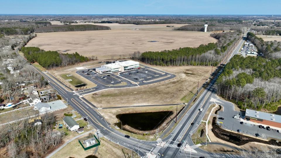 Cool Spring Crossing is planned to be built on over 600 acres behind Bayhealth Total Care at Route 9 and Hudson Road near Milton.