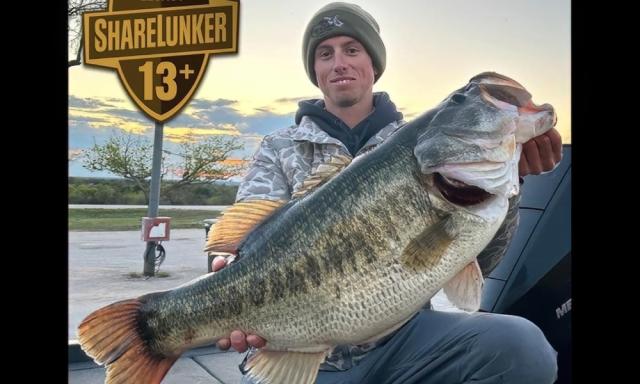 Texas lake yields four monstrous bass in four days - Yahoo Sports