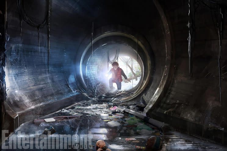 Bill tracks It through the sewers - Credit: Warner Bros.