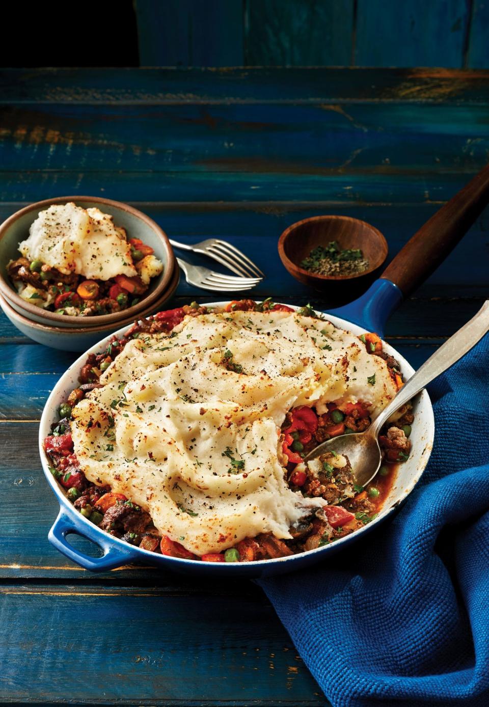 Cottage Pie with Mashed Potato Crust