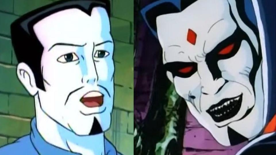 The X-Men: The Animated Series episode "Descent" shows how Nathanel Essex became Mister Sinister.