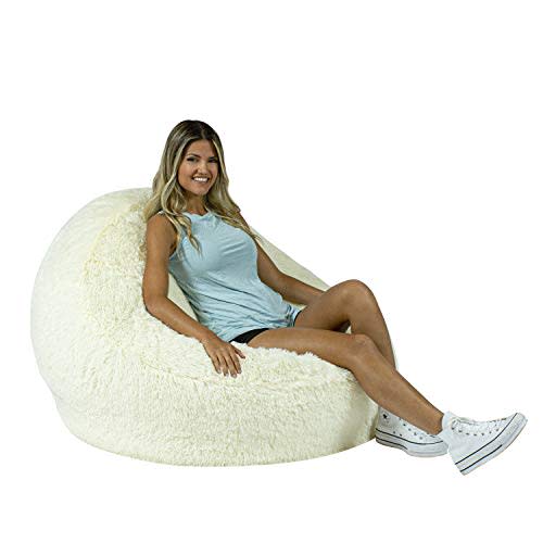 Faux Fur Inflatable Chair (Amazon / Amazon)