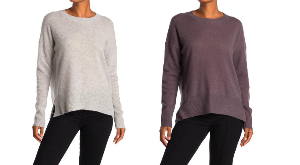 M Magaschoni Pullover Cashmere Sweater is $26 off. (Photo: Nordstrom Rack)