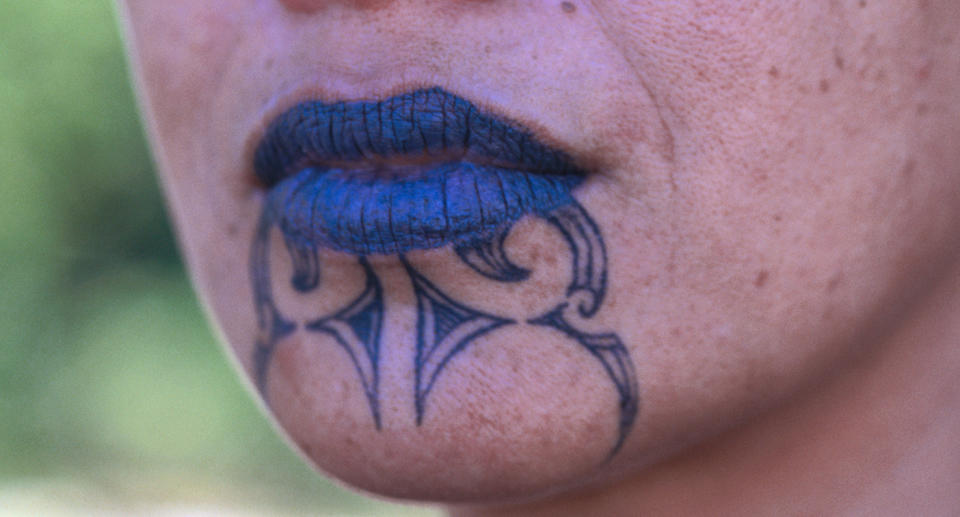 The moko kauae tattoo is considered particularly sacred. (Photo: Getty)