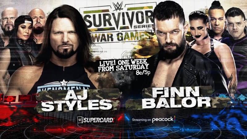 WWE Survivor Series: AJ Styles vs. Finn Bálor Results