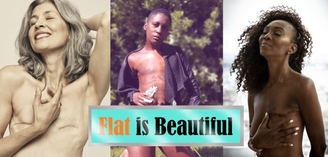 Going flat: Breast cancer survivors advocate for 'normal, beautiful' aesthetic  flat closure