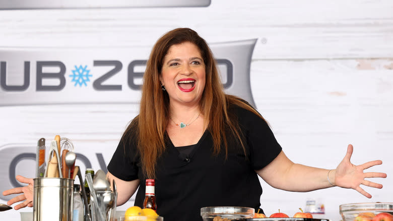 Close up of Alex Guarnaschelli