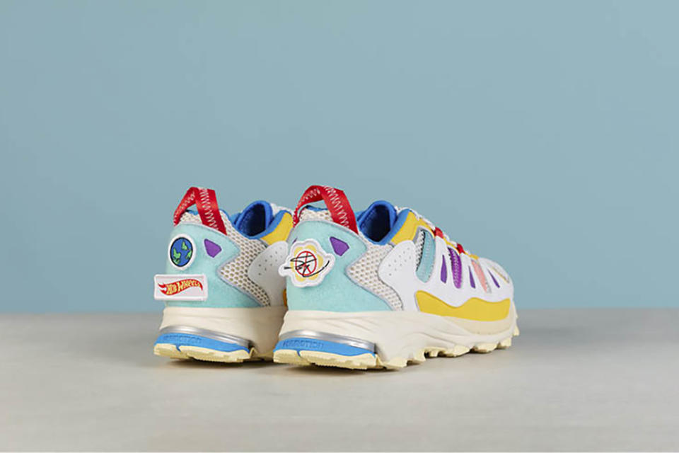 The heels of the Sean Wotherspoon x Hot Wheels x Adidas Superturf Adventure. - Credit: Courtesy of Adidas