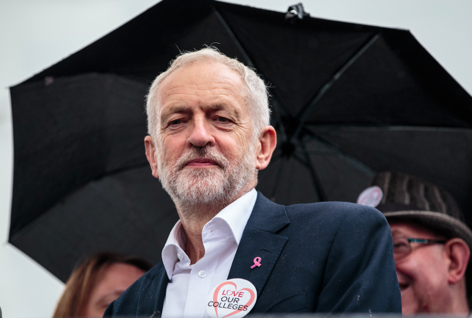<em>Mr Corbyn said last week that Brexit could not be stopped (Getty)</em>
