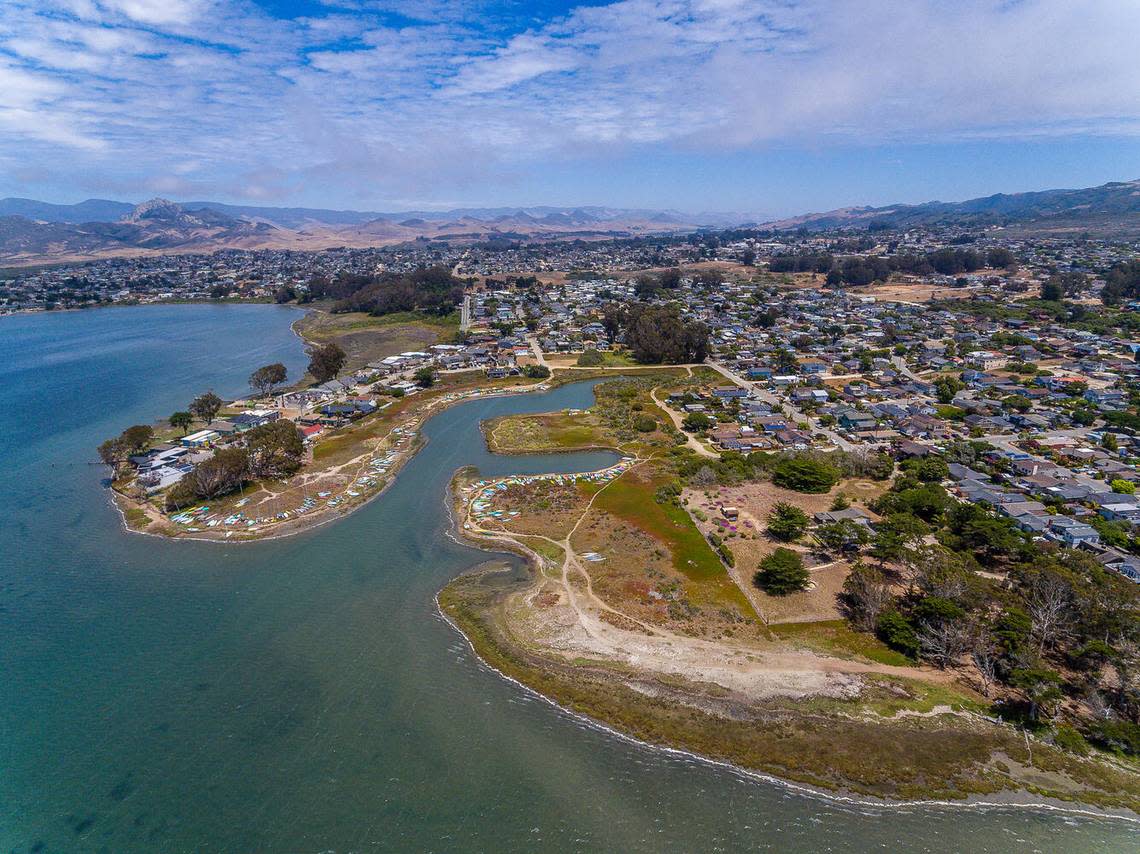 The Cuesta Inlet property seen here is up for sale for $1 million. Los Osos community members are trying to find a way to preserve the property.