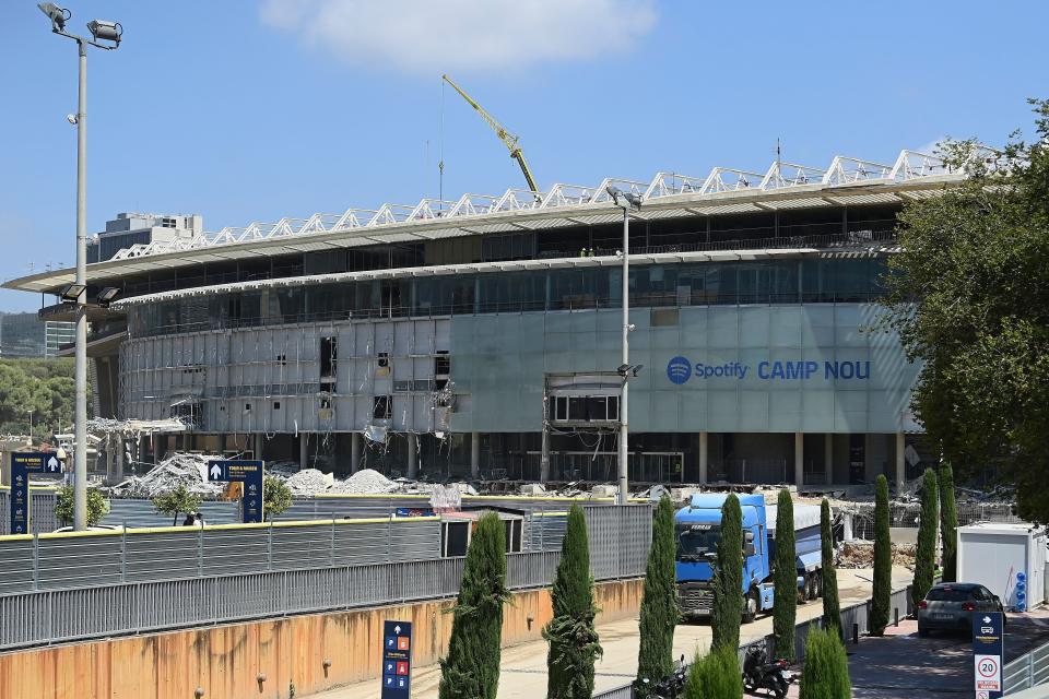 Details: The increased seating capacity at Barcelona’s remodelled Camp Nou