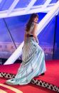 <p>The actress wore a custom Gucci look for the film festival’s closing ceremony. <em>[Photo: Getty]</em> </p>