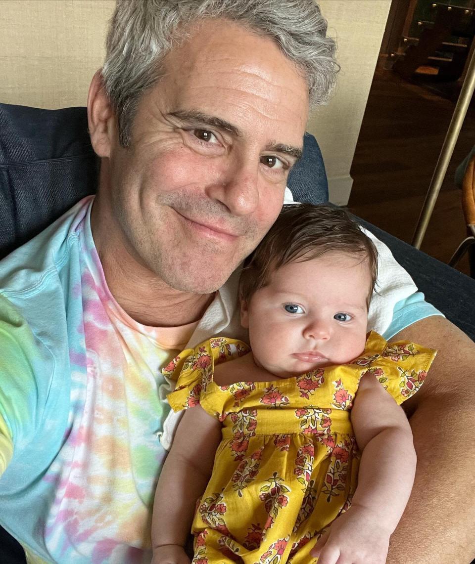 Andy Cohen and daughter