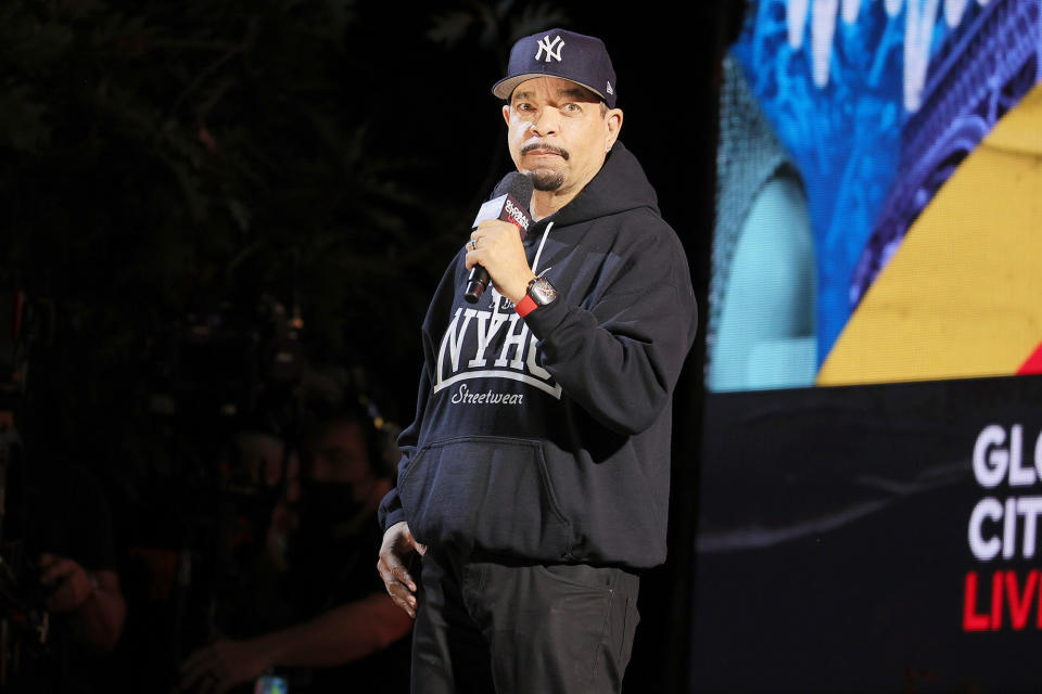 Ice-T, in New York