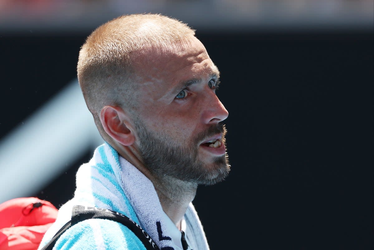 Warning: Dan Evans  (Getty Images)