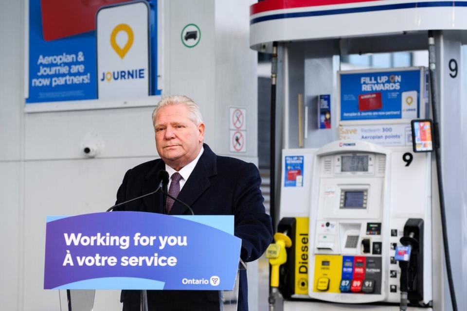 Ontario Premier Doug Ford said Tuesday his government will table a new omnibus bill when the legislature resumes for its spring sitting. (Christopher Katsarov/The Canadian Press - image credit)