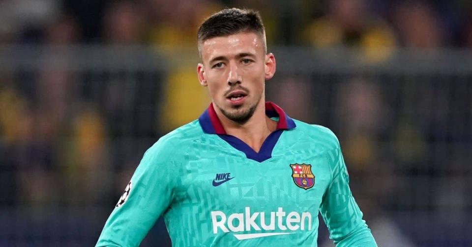 Clement Lenglet, Barcelona defender, in action during Champions League Credit: PA Images