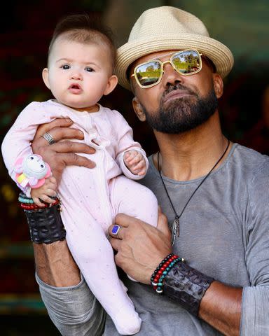 <p>Shemar Moore Instagram</p> Shemar Moore holding his daughter Frankie