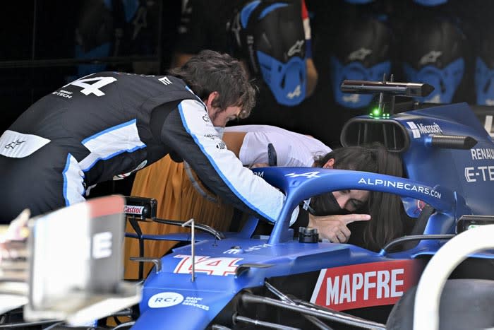 Fernando Alonso y Linda Morselli