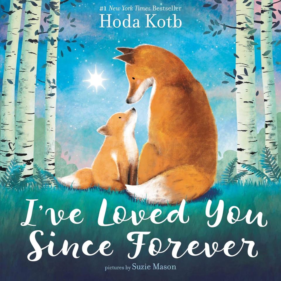 hoda kotb children's book with graphic of two foxes on cover