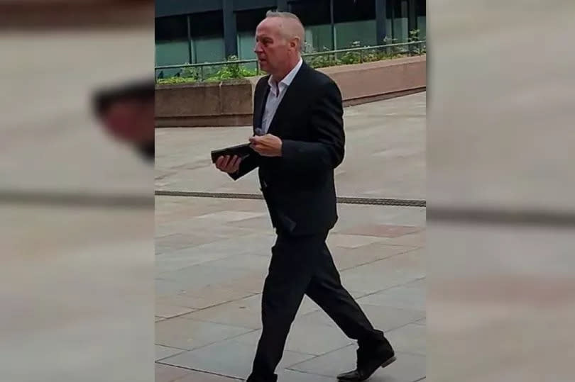 Alexander Laidlaw outside Liverpool Crown Court