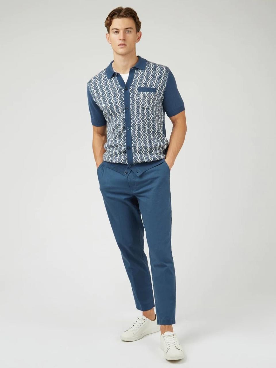 <p><a href="https://go.redirectingat.com?id=74968X1596630&url=https%3A%2F%2Fwww.bensherman.com%2Fproducts%2Flinen-slim-taper-trousers-blue&sref=https%3A%2F%2Fwww.menshealth.com%2Fstyle%2Fg43850324%2Fbest-summer-pants%2F" rel="nofollow noopener" target="_blank" data-ylk="slk:Shop Now;elm:context_link;itc:0;sec:content-canvas" class="link ">Shop Now</a></p><p>Signature Slim Taper Linen Trousers</p><p>$119.00</p><p>bensherman.com</p>