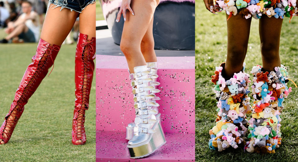Best Street Style Shoes in Coachella History, Photos