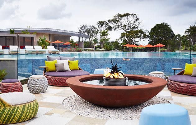 The Elements' fire pit. Photo: Supplied