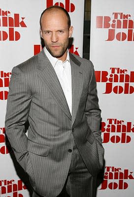 Jason Statham at a New York City screening of Lionsgate Films'  The Bank Job