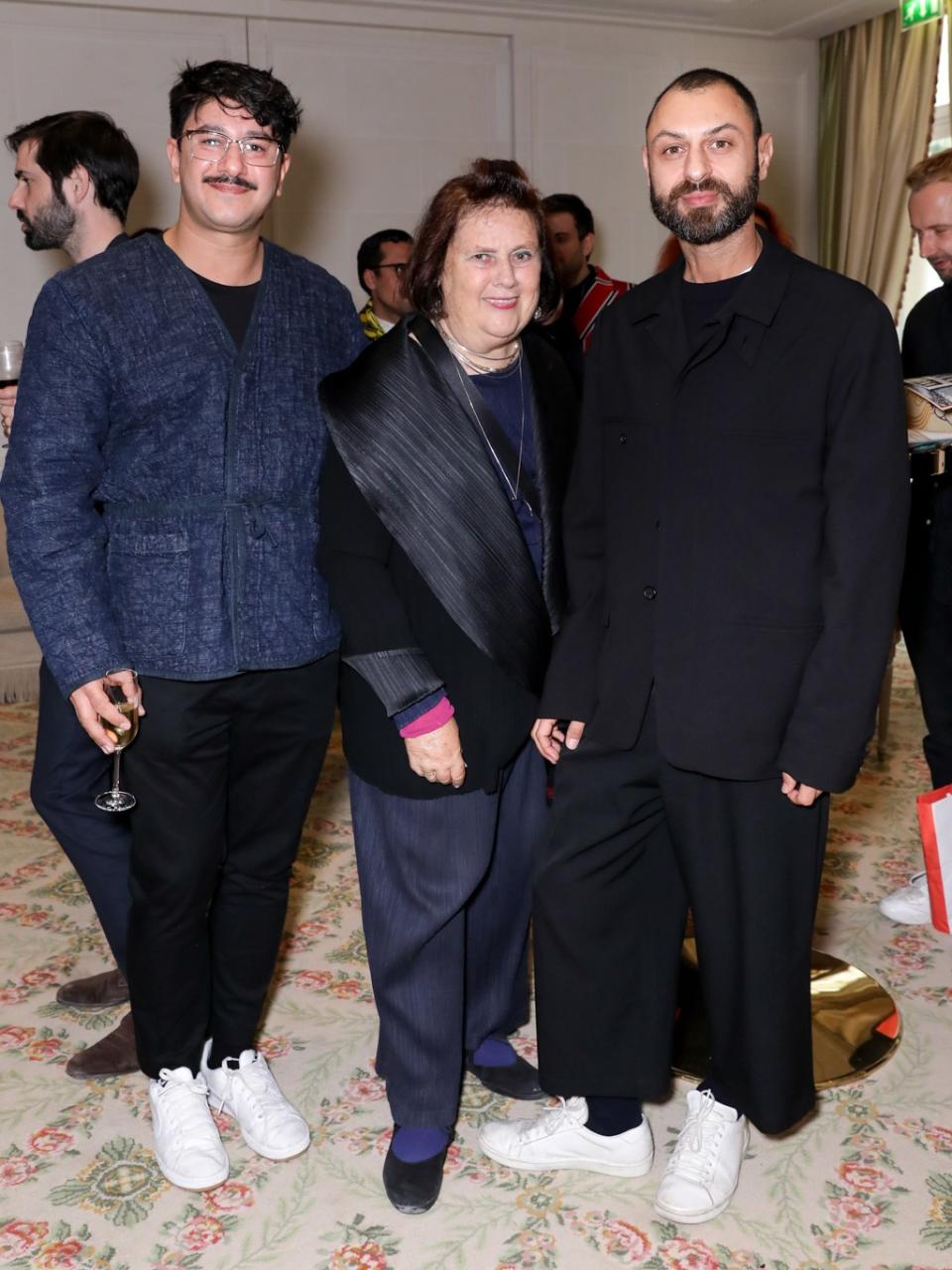 Filep Motwary, Suzy Menkes, Nicholas Georgiou