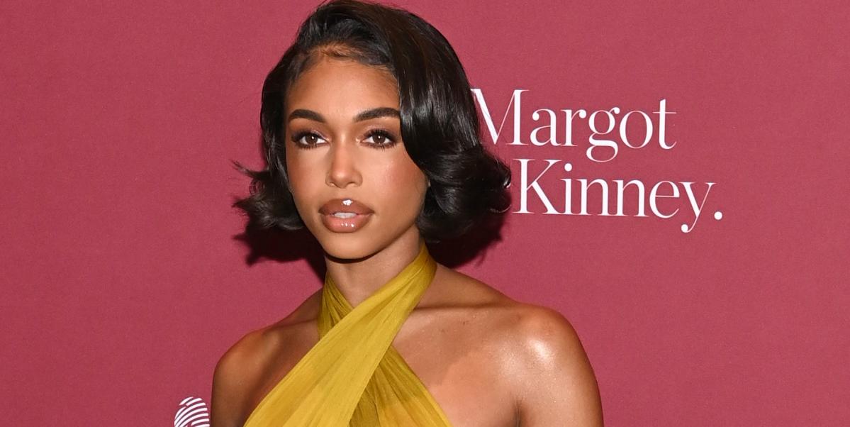 Lori Harvey's Black & White Triangle swimsuit Is So Cute and You