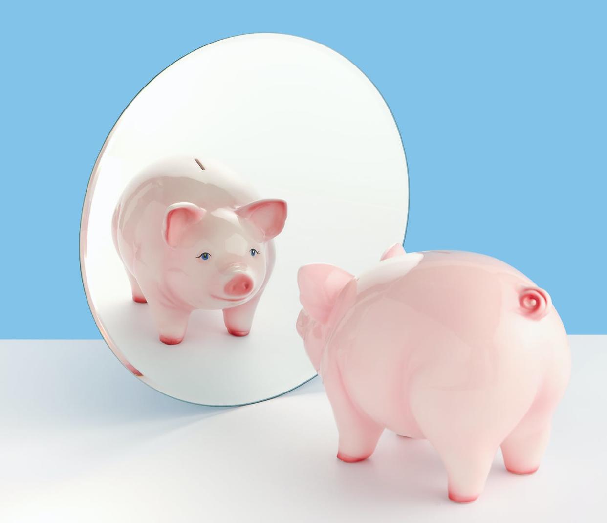 <span class="caption">Mirror mirror on the wall, who's the best economy of them all?</span> <span class="attribution"><a class="link " href="https://www.gettyimages.com/detail/photo/piggy-bank-looking-at-itself-in-a-mirror-royalty-free-image/1224625405" rel="nofollow noopener" target="_blank" data-ylk="slk:PM Images/DigitalVision via Getty Images;elm:context_link;itc:0;sec:content-canvas">PM Images/DigitalVision via Getty Images</a></span>