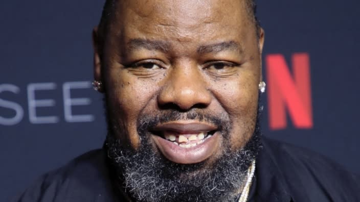 In this May 2018 photo, rapper Biz Markie hangs out at the Netflix FYSEE kick-off party at Raleigh Studios in Los Angeles. (Photo by David Livingston/Getty Images)
