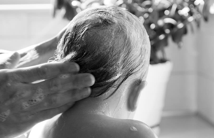 A video of an adorable baby getting its hair washed is melting hearts across the globe. (Photo: Getty Images)