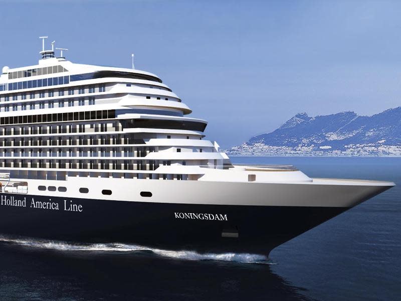 Die «Koningsdam» soll eine Hommage an den niederländischen König Willem-Alexander sein. Foto: Holland America Line