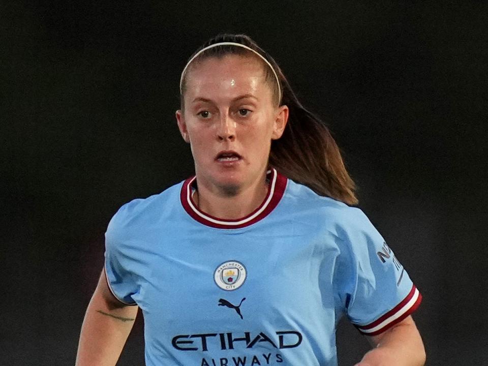 Keira Walsh of Manchester City runs with the ball (Getty Images,)