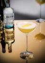 <p><strong>Ingredients</strong></p><p>1.5 oz Reyka vodka<br>.5 oz lemon juice<br>.25 oz simple syrup<br>2 oz pear juice<br>Champagne to top</p><p><strong>Instructions</strong></p><p>Combine all ingredients in shaker except champagne. Shake, serve in coupe, top with champagne, add a twist of lemon for garnish.</p>